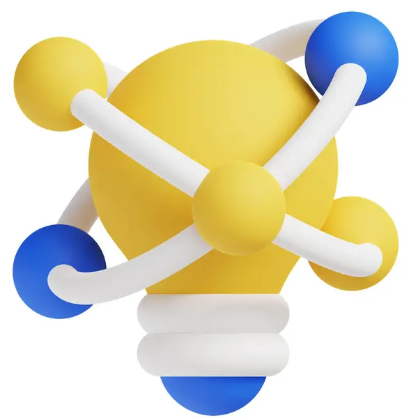 Creative Concepts 3d simge illüstrasyonu: İş, teknoloji, web siteleri, uygulamalar, eğitim, pazarlama için ideal. Modern 3D tasarım grafikleri.