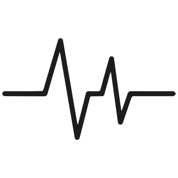 Серцебиття Веб Іконка Проста Ілюстрація — стоковий вектор