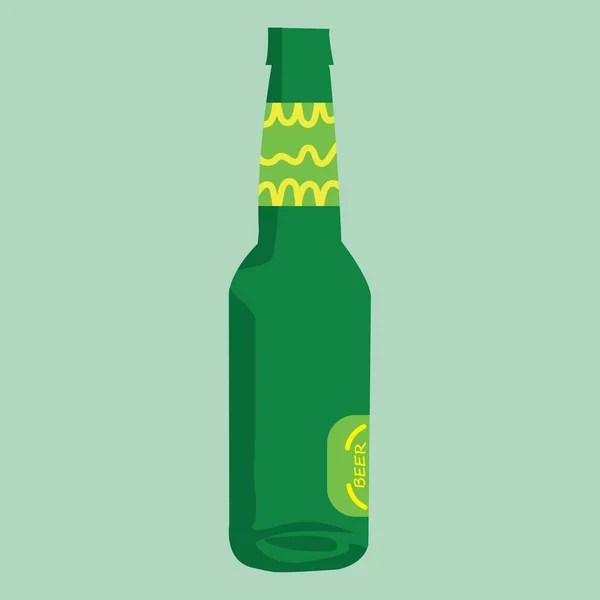 Beverage Bottle Fill Icon Vector Illustration Design — Image vectorielle