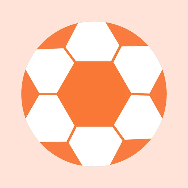 Шаблон Векторной Иконки Футбольного Логотипа — стоковый вектор