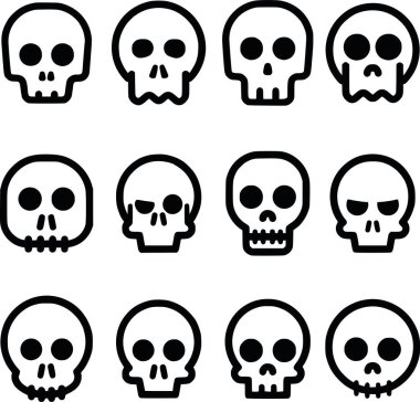 Cadılar Bayramı vektörleri, çizimler, emojiler ve desenler