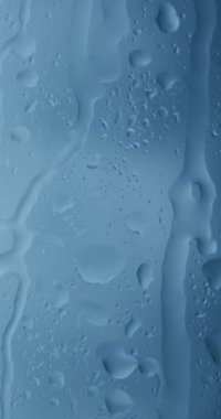 Yağmurlu Gün İçeriden Görülen Rahatlatıcı Pencere Sahnesi (124)