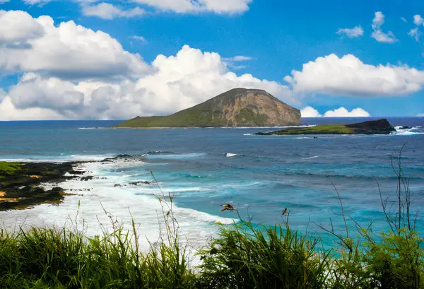 Praia Makapu Oahu Dia Incrível Paraíso Imagem De Stock