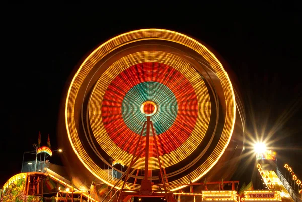 Ferris Wheel Night — Stock Photo, Image