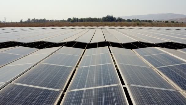 Luftaufnahme Eines Solarparks Nordisrael — Stockvideo