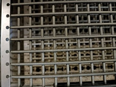endüstriyel ekipmanlarda dokuma metal kombinasyonları