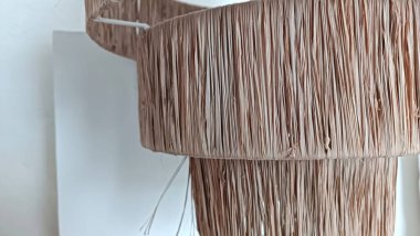 Doğal Dokularla Eşsiz Örülmüş Lamba Tonu