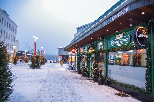 Noel, New York, ABD-14 Ocak 2018: Şehir merkezinin sokak manzarası