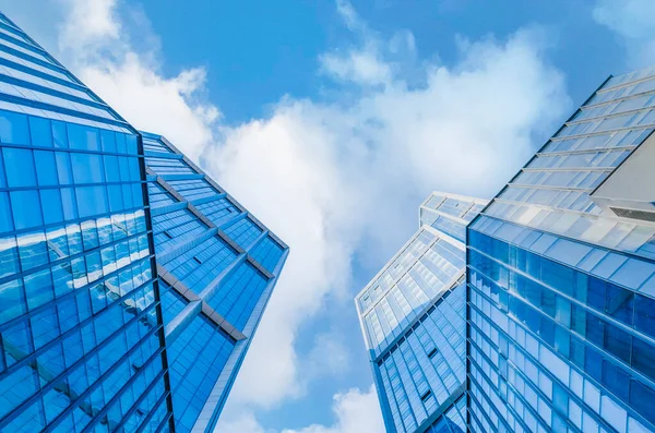 Modernes Bürogebäude Mit Blauem Himmel — Stockfoto