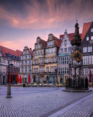 Bremen, Almanya 'nın güzel manzarası