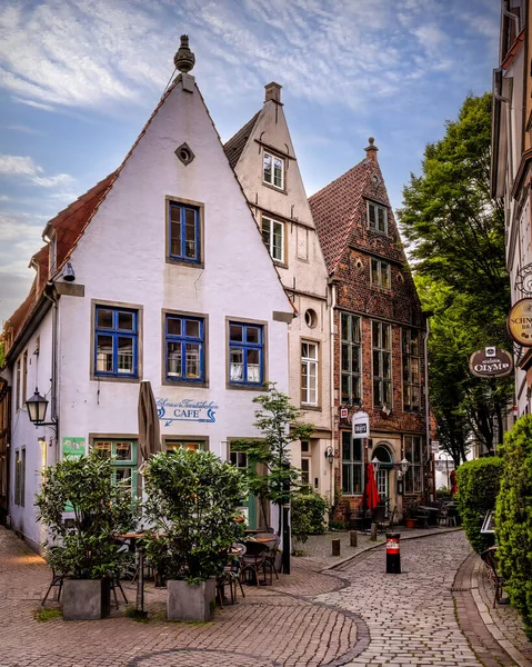 브레멘의 오래된 마을의 아름다운 — 스톡 사진