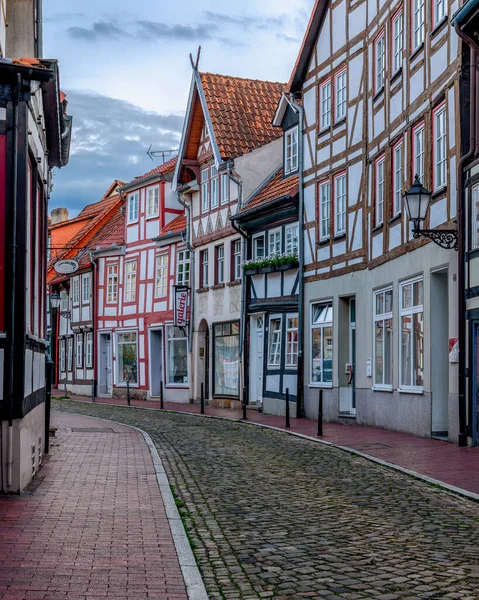 Історичне Старе Місто Гамелін Німецькому Регіоні Нижня Саксонія — стокове фото