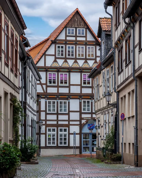 Lower Saxony의 지역에 Hamelin의 역사적인 오래된 — 스톡 사진