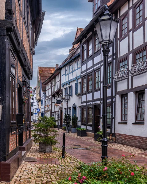 Старе Місто Місті Хамелін Нижня Саксонія Німеччина — стокове фото