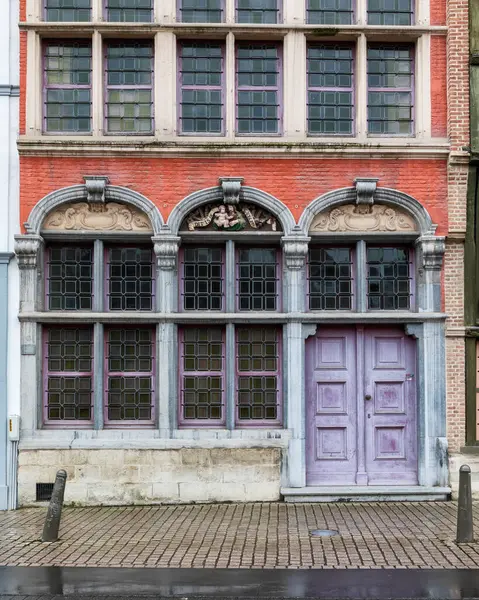 Mechelen, Belçika 'nın tarihi binaları ve caddeleri