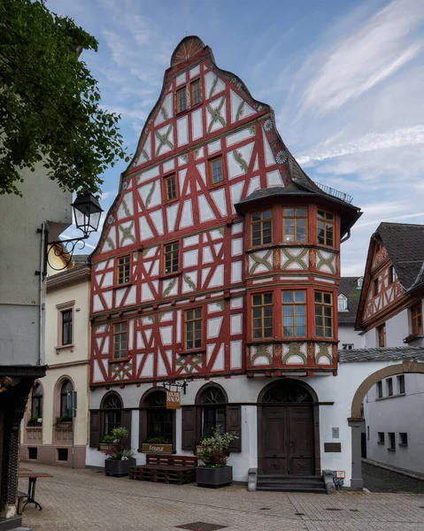 Старі Чарівні Будинки Limburg Der Lahn Гессені Німеччина — стокове фото
