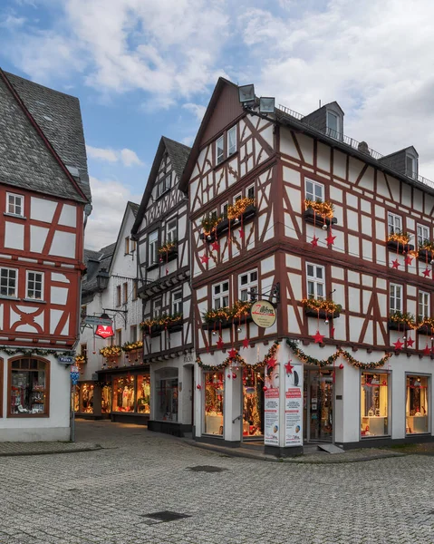 도시의 매력적인 오래된 Limburg Der Lahn Hessen — 스톡 사진