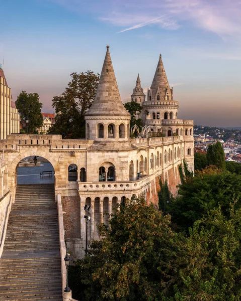 Macaristan 'ın Budapeşte kentindeki Balıkçı Kalesi.