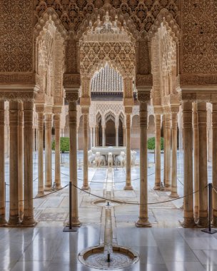 La Alhambra Granada, Endülüs, İspanya