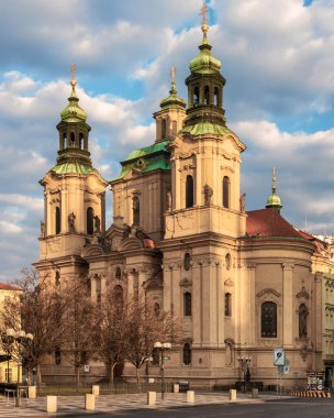Çek Cumhuriyeti Prag 'daki St. Nicholas Kilisesi
