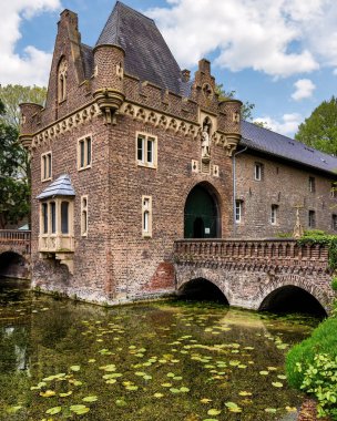 Bergheim 'deki Paffendorf Sarayı, NRW, Almanya