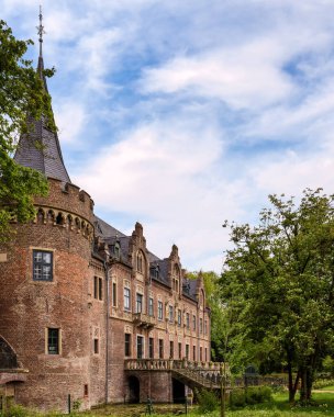 Bergheim, NRW, Almanya 'daki güzel Paffendorf Sarayı