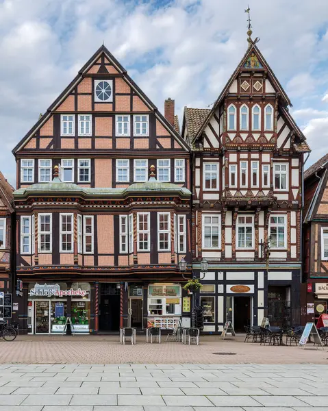 stock image The historic buildings in the old town of Celle, Germany