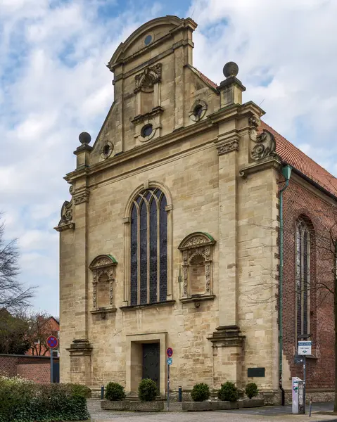 Munster, NRW, Almanya 'da bir kilise.