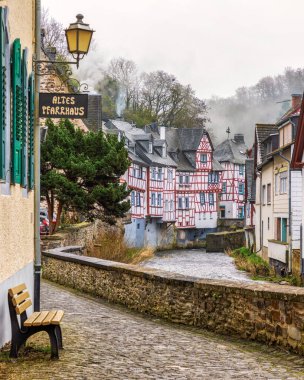 Almanya 'nın Monreal şehrinin eski kasabası.