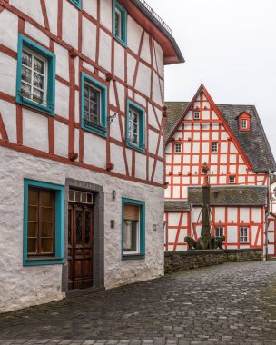 Almanya 'nın Monreal şehrinin eski kasabası.