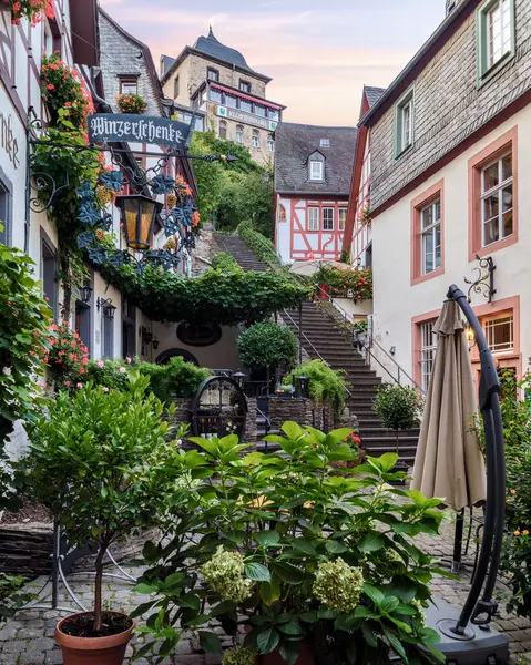 stock image Beautiful view of the the village Beilstein in Germany