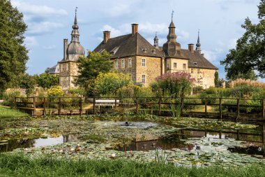 Almanya 'da NRW' deki Lembeck Kalesi