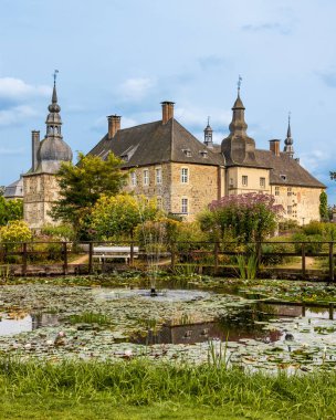 Almanya 'da NRW' deki Lembeck Kalesi