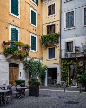 Aşk şehrinin romantik eski şehir merkezi, Juliet ve Romeo 'nun doğduğu yer, güzel İtalya' nın mücevheri, Verona, Lombardy 'de.