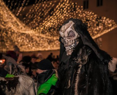 Villach, Avusturya - 02 Aralık 2022. Geleneksel 