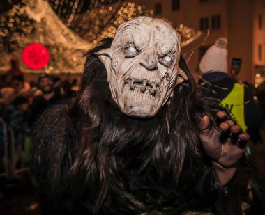 Villach, Avusturya - 02 Aralık 2022. Geleneksel 