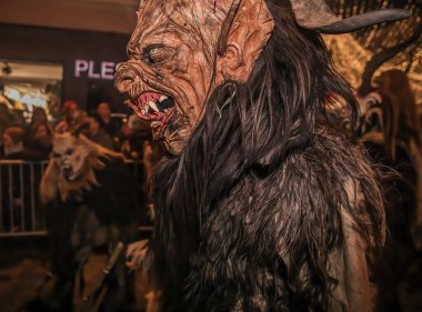 Villach, Avusturya - 02 Aralık 2022. Geleneksel 