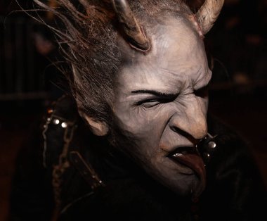 Villach, Avusturya - 02 Aralık 2022. Geleneksel 