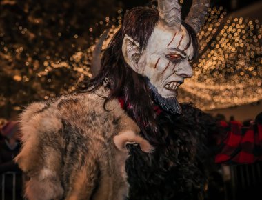 Villach, Avusturya - 02 Aralık 2022. Geleneksel 