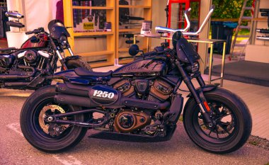 Villach, Austria - 2022 September 4 : European Bike Week, Harley Treffen Faaker See.  