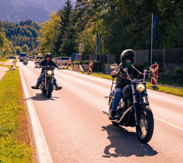Villach Austria 2022 September European Bike Week Harley Treffen Faaker — Stok fotoğraf