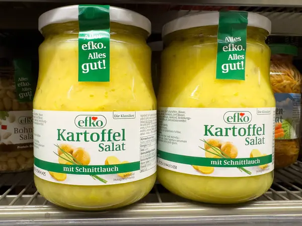 Efko kartofell arpacık soğanı ve market rafı..