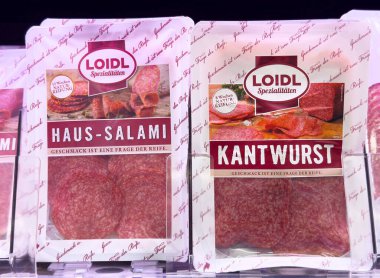 Loidl haus-salam ve kantwurst paketleme doğal kaplama ve olgunlaşma.