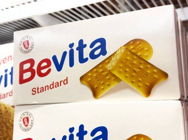 Bevita standart kurabiyeleri rafta duruyor..