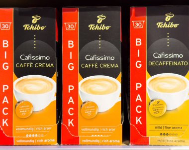 Tchibo cafissimo kahve kapsülleri..