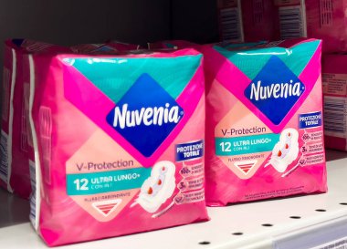 Nuvenia V-Protection Ultra Kadınlar için Uzun pedler, 12 Kont, Konfor ve Özümseme İçin İdeal, Kadın Hijyen Ürünü, Kişisel Bakım, Sağlık, Sağlık, Hijyen Konsepti