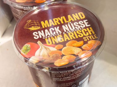Maryland Ungarisch stili abur cubur paketleme tasarımı.