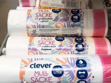 Etkili atık yönetimi için asma ipli çevre dostu mullscke.