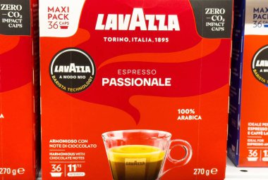 Lavazza espresso tutkulu kahve kapsülleri maksimum 36 kapak aroma zengin tat.