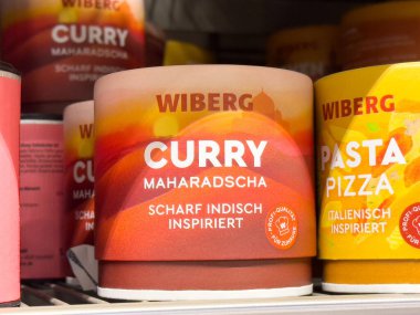 Wiberg körili maharadscha baharat kavanozu rafta..